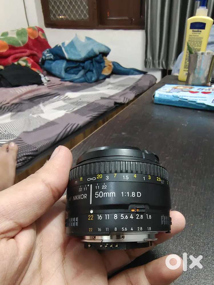 Nikon 50mm Nikkor F/1.8D AF Prime Lens
