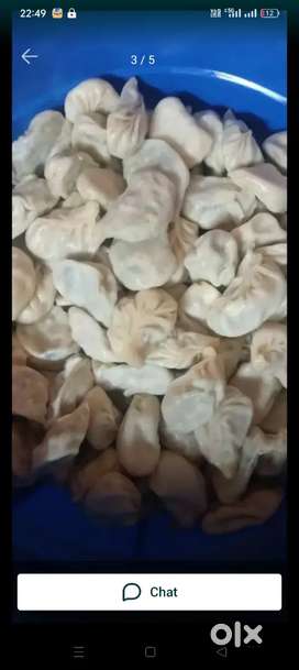 Food factory momo and roll hall selling