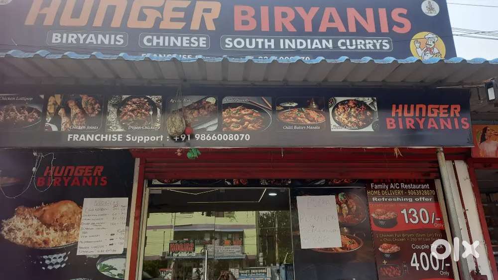 Ready to move restaurant for sale