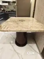 Dining Table 4.5 feet X 3.5 feet with 4 chairs