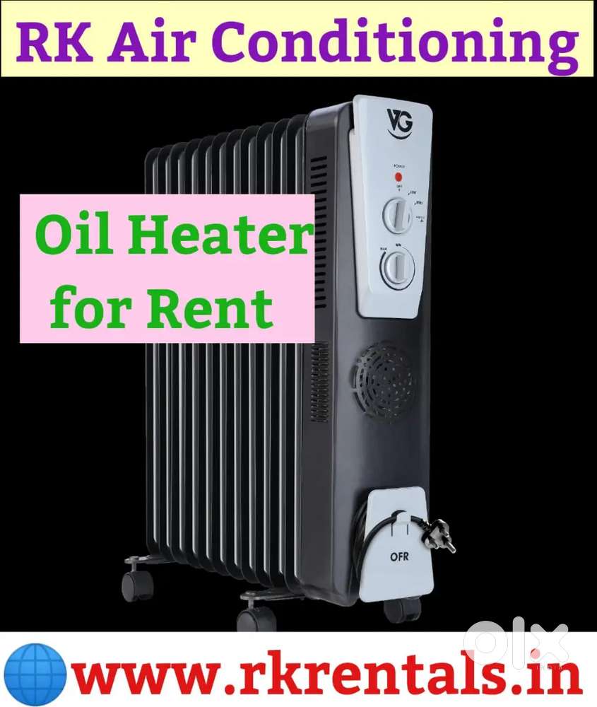 Oil room heater on rent in Gurgaon