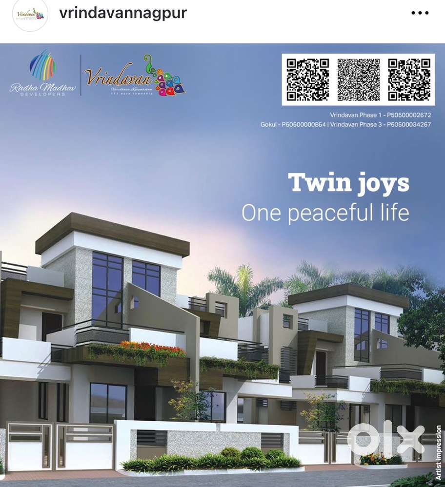 3BHK Vila/ Row house is available for rent