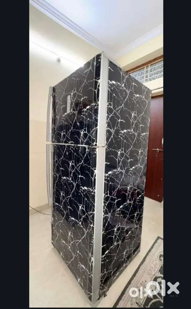 Samsung double door fridge grey colour