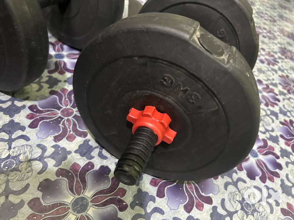 Home workout Kit 20 kg weight 20 Kg (2 Kg x 4 + 3 Kg x 4)