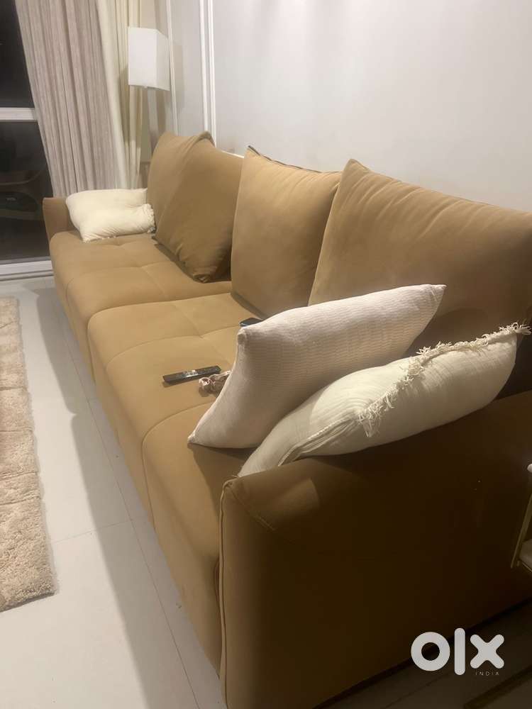 4 seater + single seater Sofa with 1 year old
