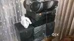 Philips stereo and Sherwood digital amplifier