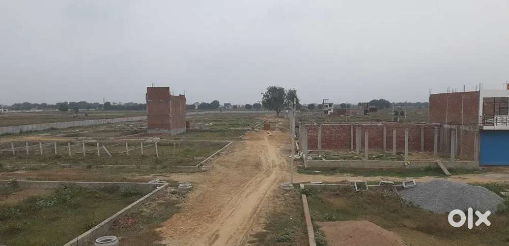 Plot For Sale In Agra Dhanauli Jagner Road Near by New Civil Airport