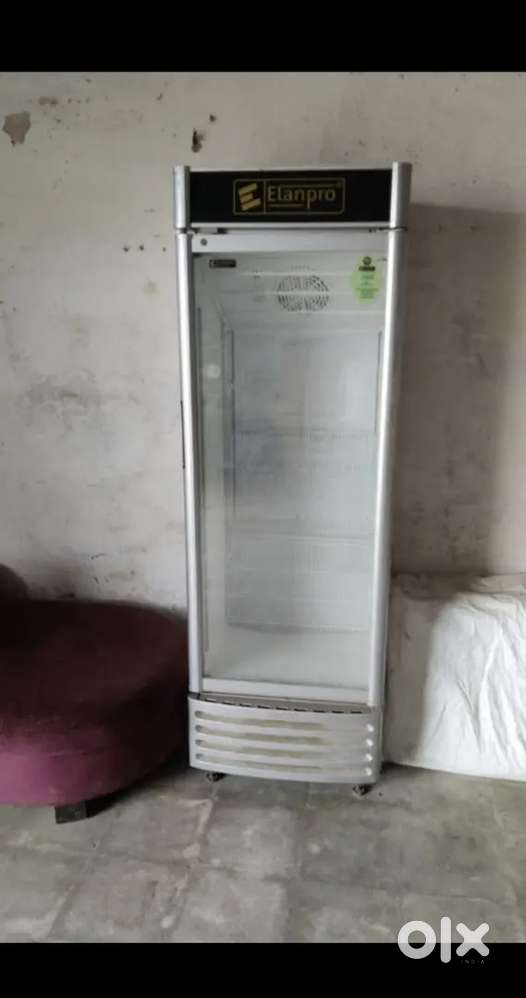 Fridge 450 liter commercial, Juicer Mosambhi and Gajar Beet Aluminium