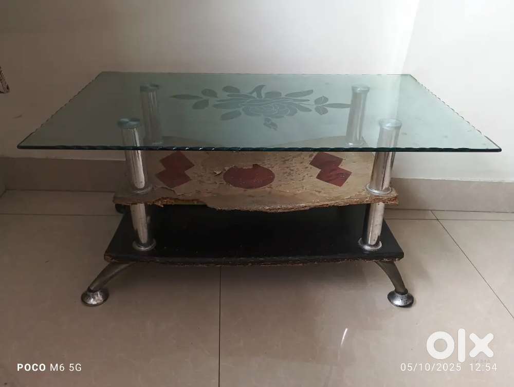 Fridge, table, corner table, computer table