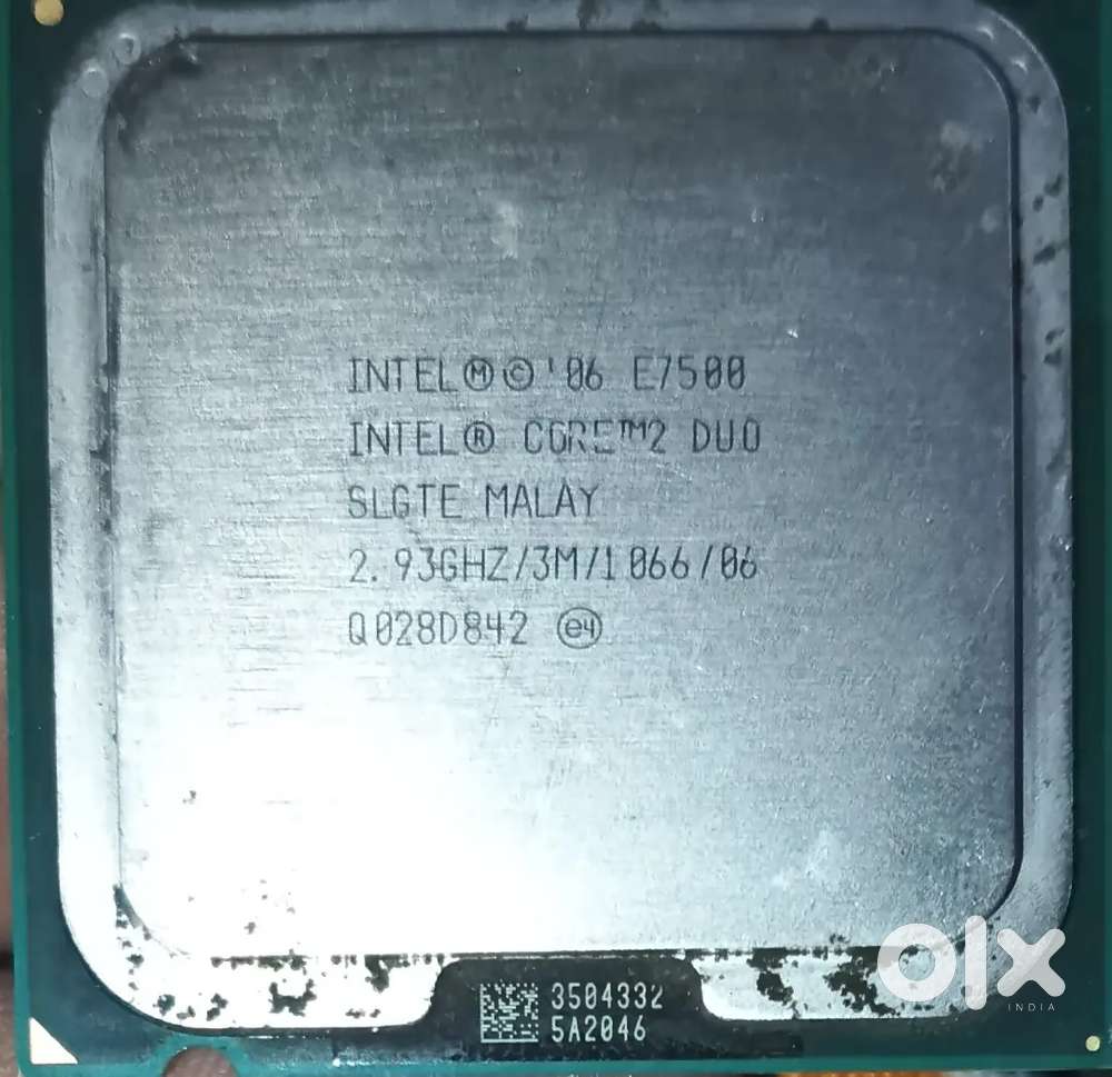 Intel duo core E7500