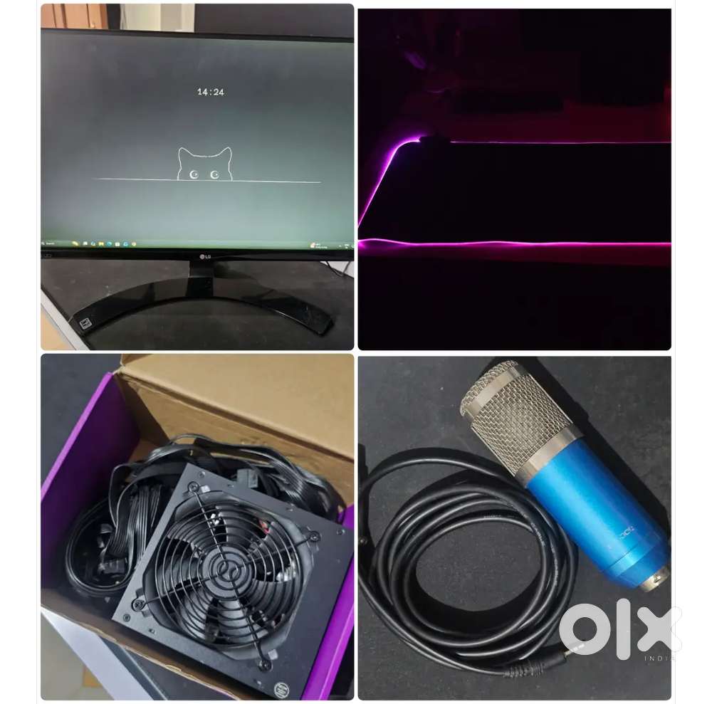 Cooler Master MWE 80+ bronze 450 watt psu and peripherals