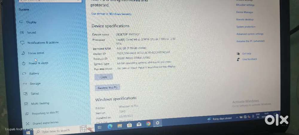 Dell 5 Laptop
