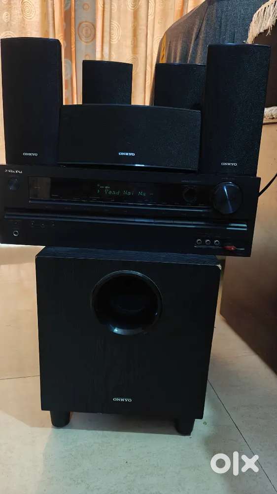 Onkyo 5.1 Home Theater and LG 55 inch 3d TV with magic remote