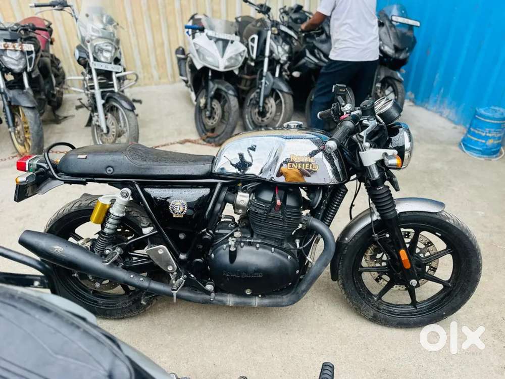 ROYAL ENFIELD CONTINENTAL GT 650 ACCESSORIES WORTH 50K+