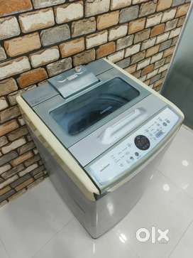 Samsung 6.5kg AG+ blue and silver colour top load fully automatic