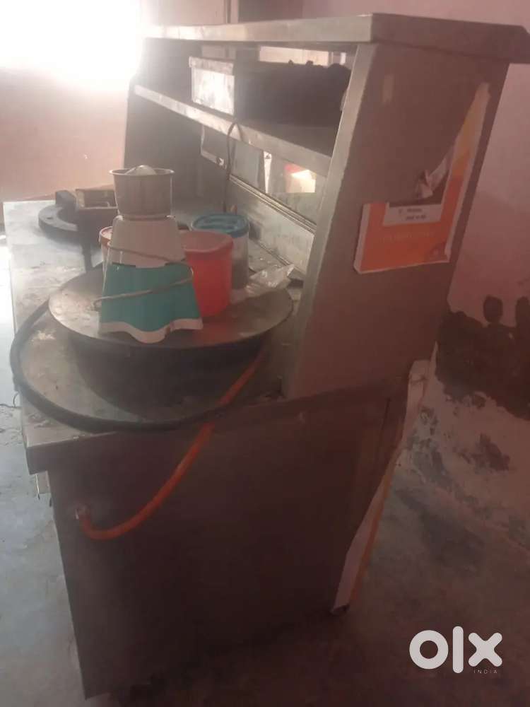 Steel counter fast food
