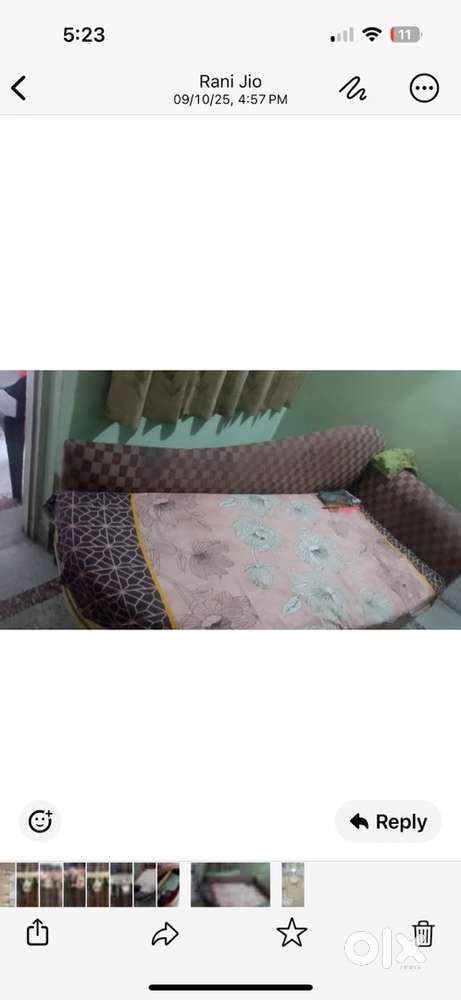 Sofa cum diwan with storage