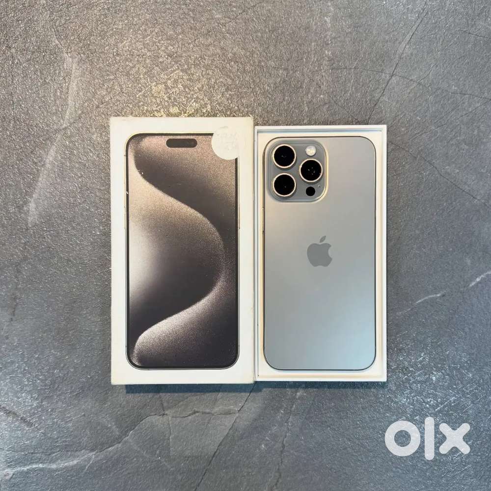 Apple  iphone 15 Pro Max Model only 4 month old with bill box warranty