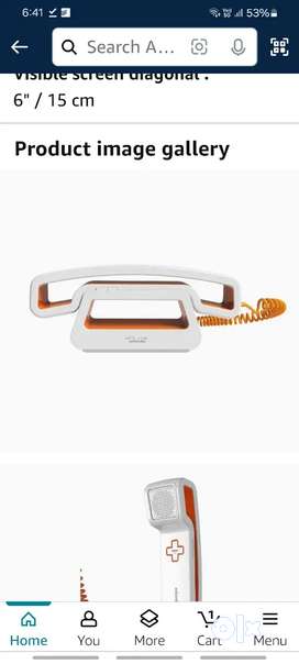 Swissvoice Epure CH-01 Handset headphone (White, Orange)