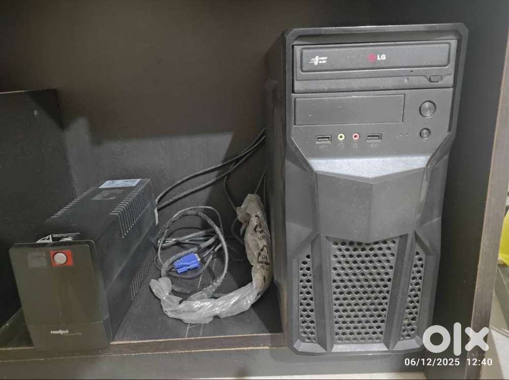 CPU -LG, UPS- frontect, Monitor-acer