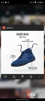 Skoot sued leather sneakers