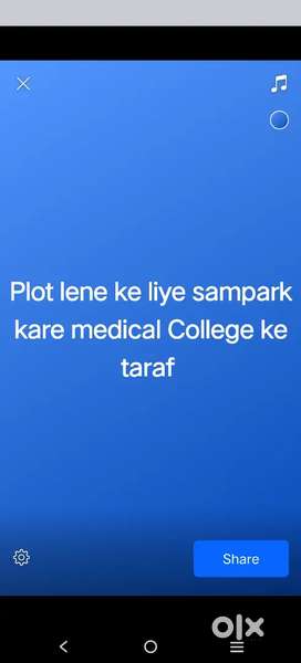 Apko jis tarah ki plot chahiye aap sampark kar sakte