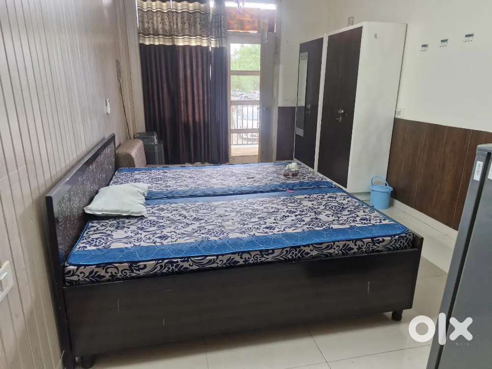 1bhk furnished flat for rent, Studio apartment for rent, 1 bhk flat