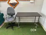 Brand new wooden study table and chair