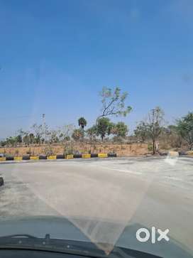 Bank loans available Plot sale in Tukkuguda 2min drive in main road