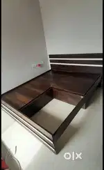 MACHINE CUT QUEEN SIZE NON STORAGE BED IN FACTORY FOR SELL