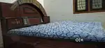 Bed with mattress 6 by 6