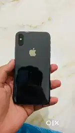 iPhone X black
