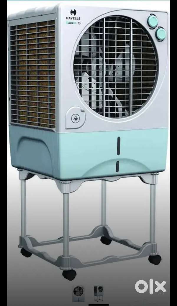 Havells Supro 45L Desert Air Cooler for home Along with Trolley