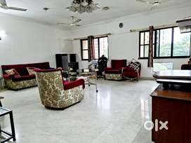 Spacious 3 bhk fully furnished flat on rent in nahar