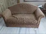 Premium Shag Wood Sofa Set (9 Seater) – Elegant & Durable