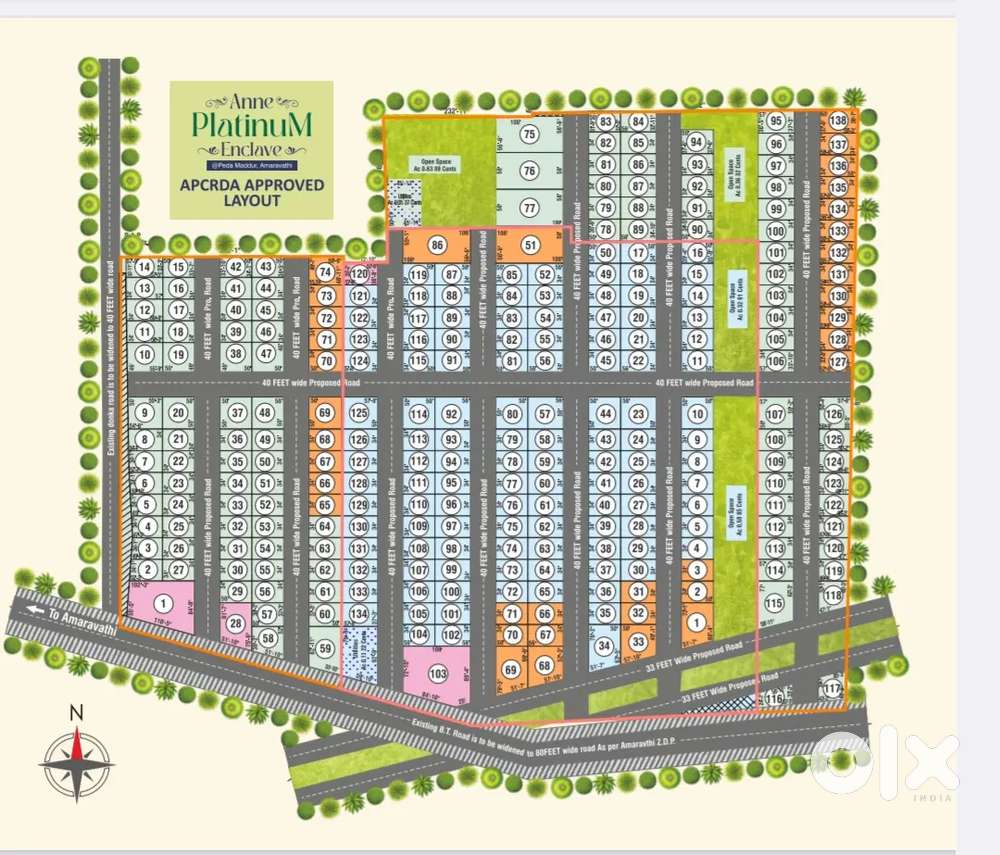 CRDA APPROVED PLOTS @ capital amaravati