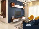 3BHK Semi furnished Flat available in Govind Nagar for RENT