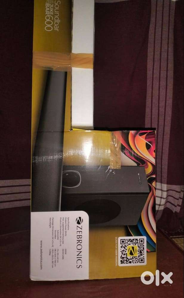 (UNUSED) Zebronics Sound Bar BT Juke Bar 600 (ZEBSBTJUKEBAR600)