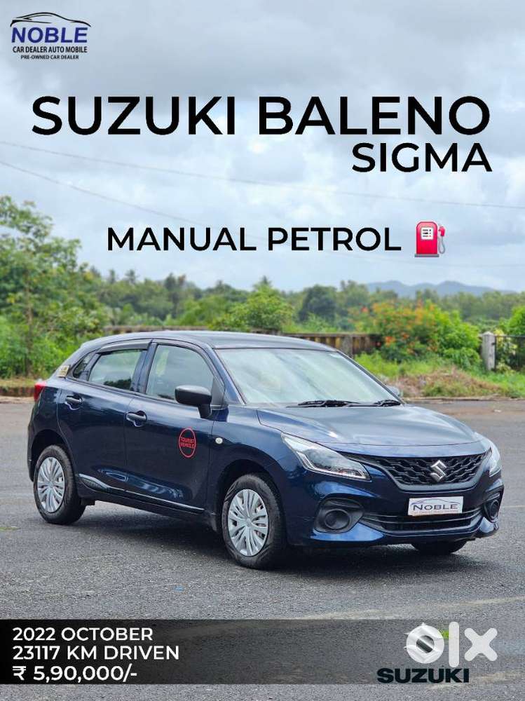 Maruti Suzuki Baleno Sigma, 2022, Petrol