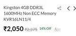 Ram 4gb ddr3