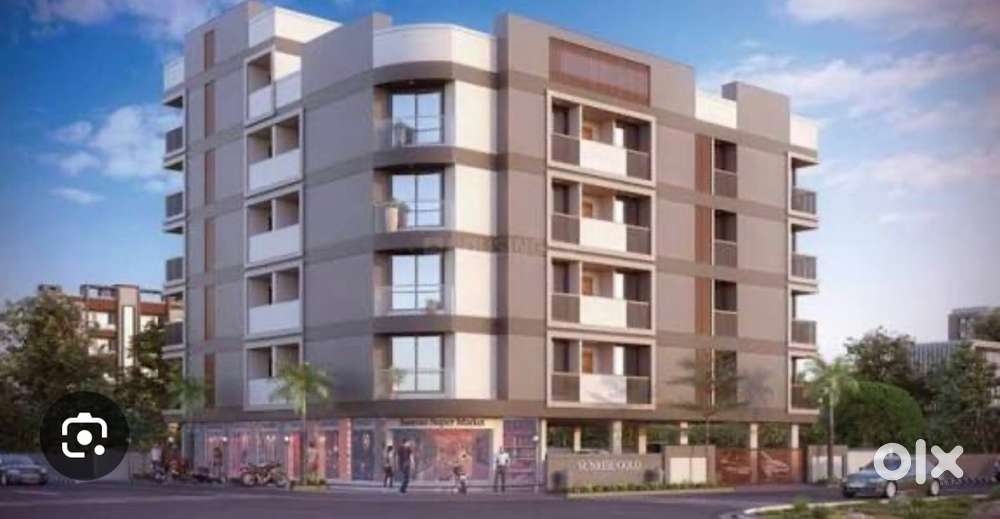 સનરાઇઝ ગોલ્ડ ૨ bhk flat 610 sqr ft