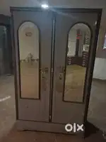 Heavy Duty Double Door Steel Almirah with 2 Nos. Front Mirror.