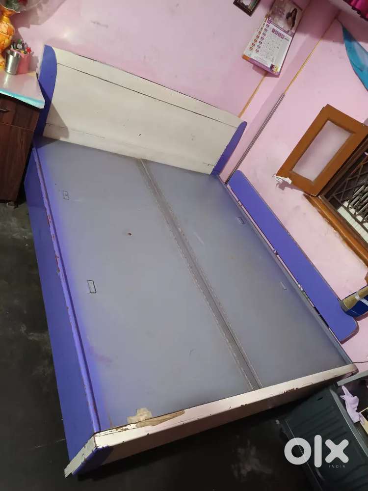 Double Bed with box.