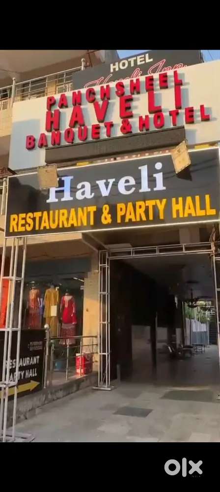 Running restaurant from rotha road