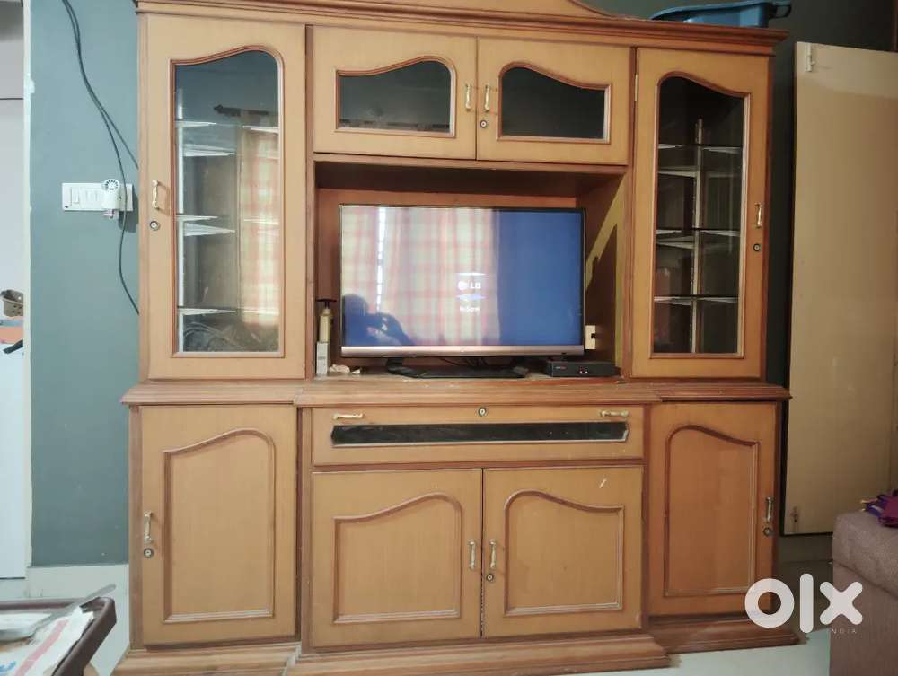 TV and music system cabinet