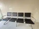 4-Seater Waiting Chair