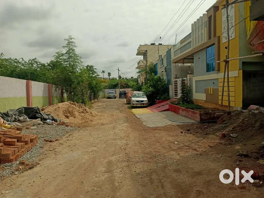 Near BANDLAGUDA 145 sq yards open plot for sale