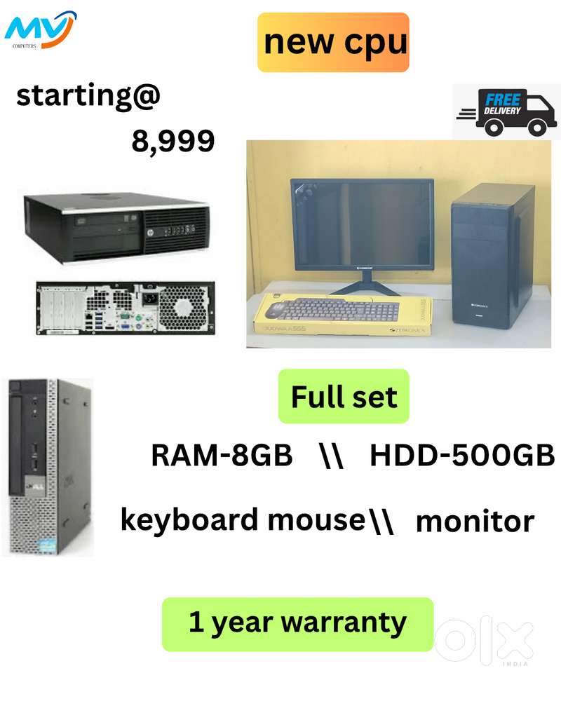 All Basic Software Loaded  1 - Year Warranty  Available @ Low Price