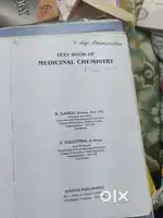 Medicinal chemistry book by K.Ilango