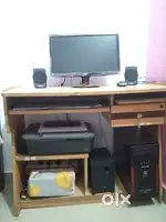 Computer Set with Table, With Etc